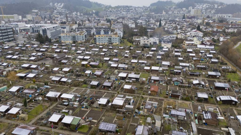 Kriens LU kann neuen Park auf heutigem Schrebergarten-Areal bauen