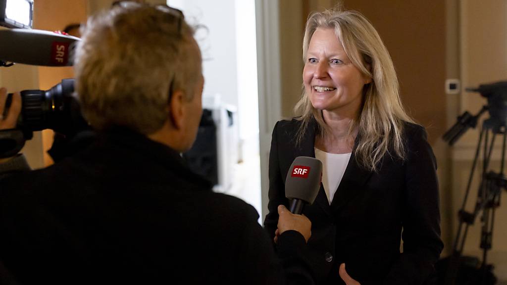 Daniela Bösch-Widmer (Mitte) erzielte im ersten Wahlgang vom 3. März das beste Resultat.
