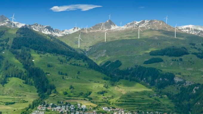 Bündner SVP überreicht Petition gegen Windpark-Standorte