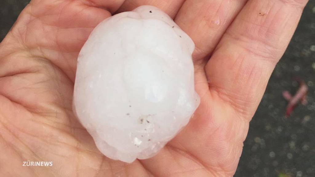 Kräftige Gewitterfront schickt Sturm und Hagel über die Schweiz