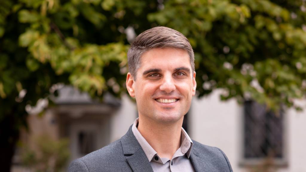 Der 39-jährige Daniel Bosshard will für die Grünen in die St. Galler Regierung.