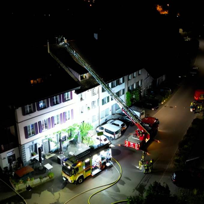Boiler eines Hauses in Gächlingen gerät in Brand