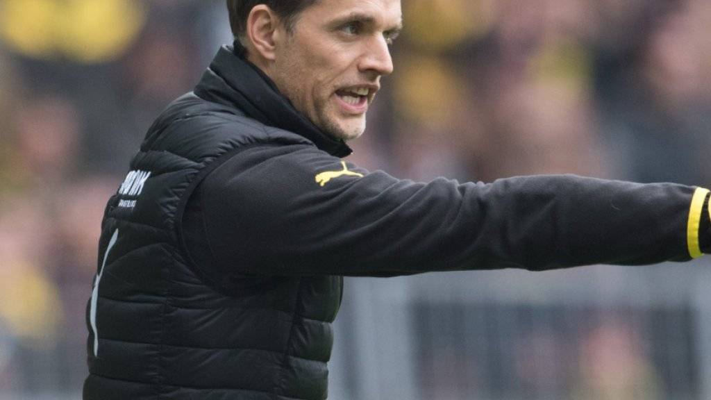 Will seinen ersten Titel mit Borussia Dortmund erringen: Coach Thomas Tuchel