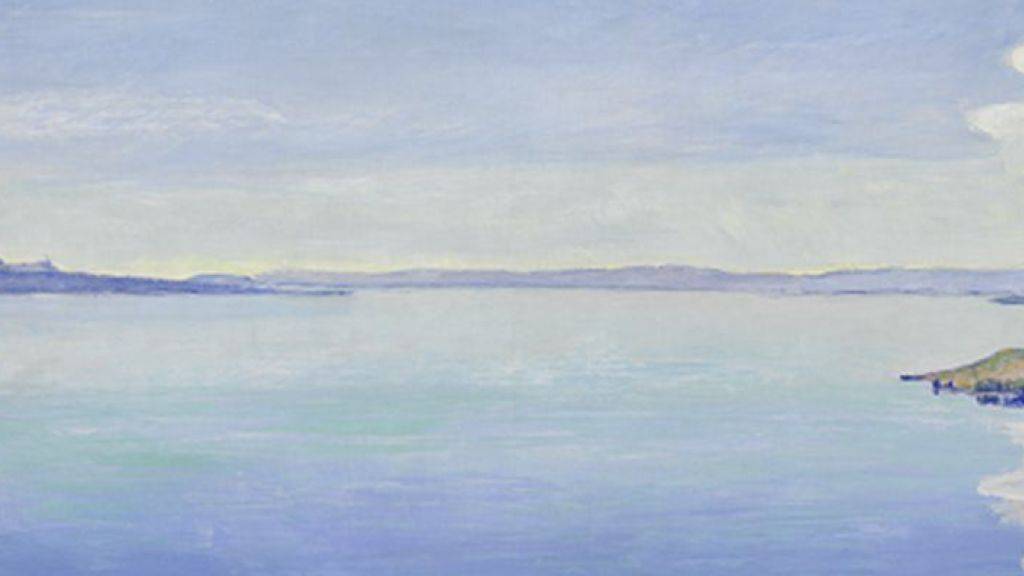 Ferdinand Hodlers Gemälde «Le Léman vu du Chexbres» (1904) ist Teil der Ausstellung «Ferdinand Hodler und der Genfersee» im Musée d'Art de Pully (15. März bis 6. Juni 2018).