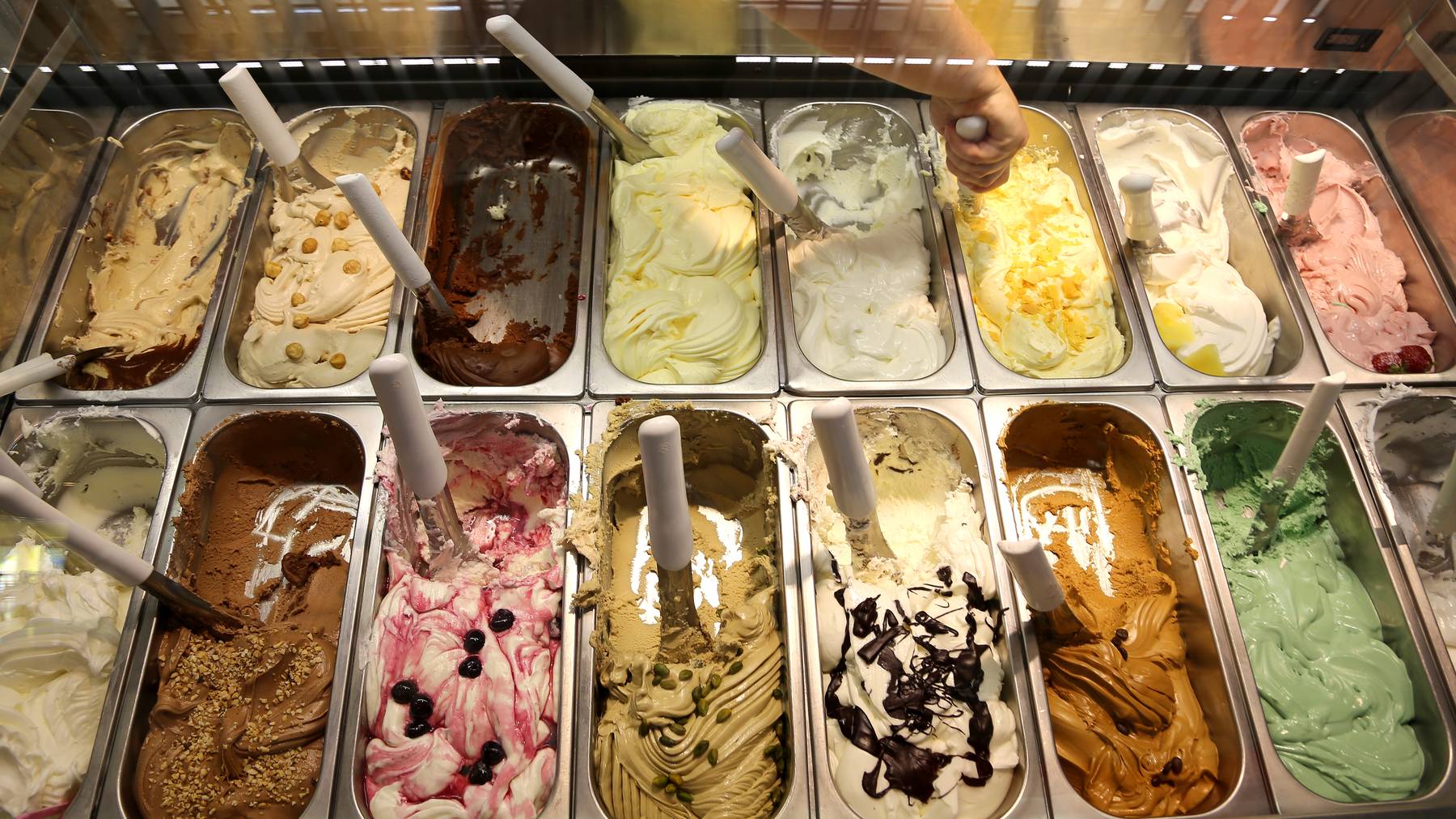 Eis, Ice Cream, Glacé, Eissorten