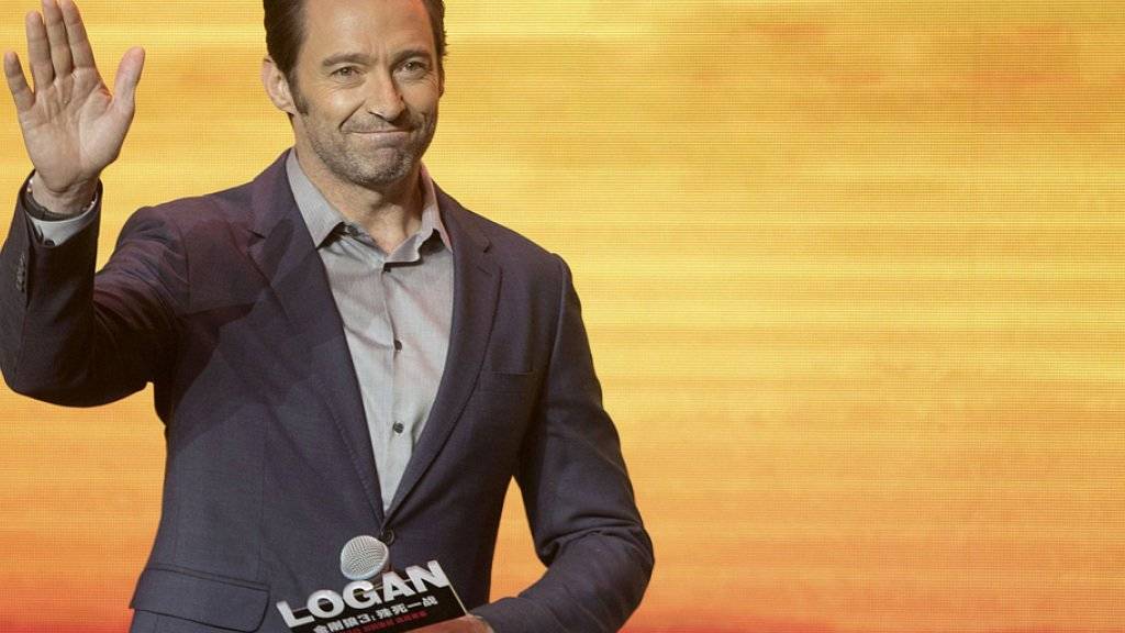Hugh Jackman erhielt am Wochenende in den Schweizer Kinos als Superheld der Comicverfilmung «Logan» grossen Zuspruch. (Archiv)