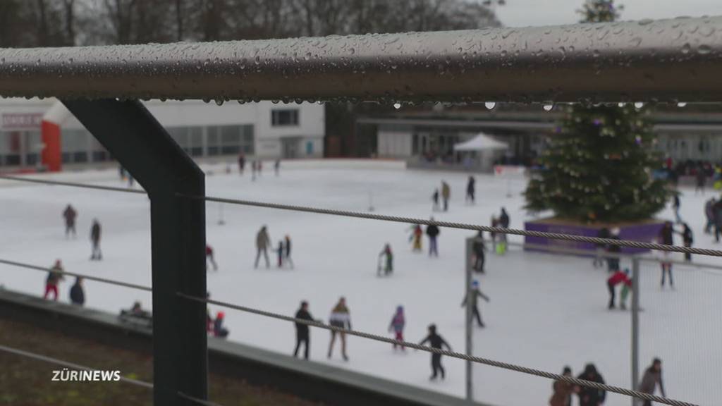 Grosser Andrang bei Zürcher Eisfeldern