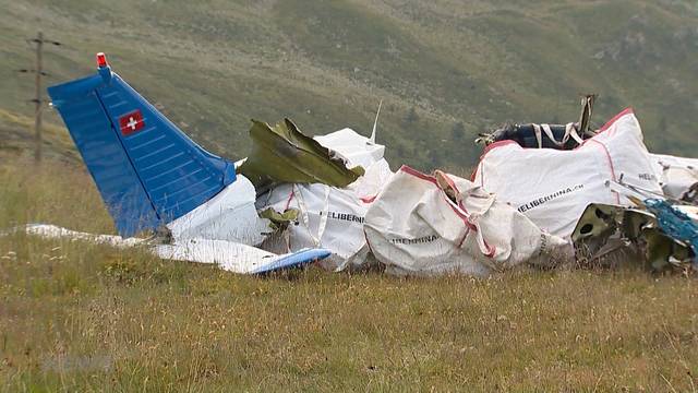 Engadin: Absturz wegen Pilotenfehler?