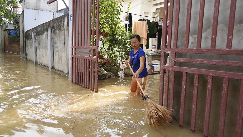 Land unter in Asien: Nach Taifun «Yagi» rückt «Bebinca» an