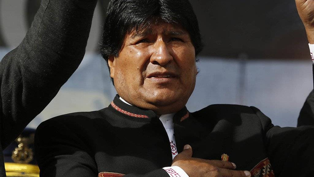 Der Präsident Boliviens, Evo Morales, kommt nächsten Monat in die Schweiz, um für sein Jahrhundert-Eisenbahnprojekt zu weibeln.