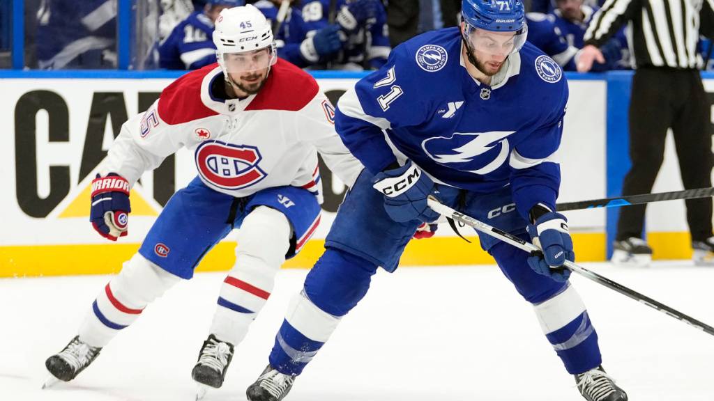 Die Montreal Canadiens gewinnen gegen Tampa Bay Lightning