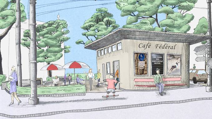 Am Luzerner Bundesplatz soll ein Café entstehen
