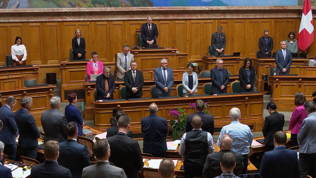 Schweigeminute im Nationalrat für die Brandopfer von Crans-Montana