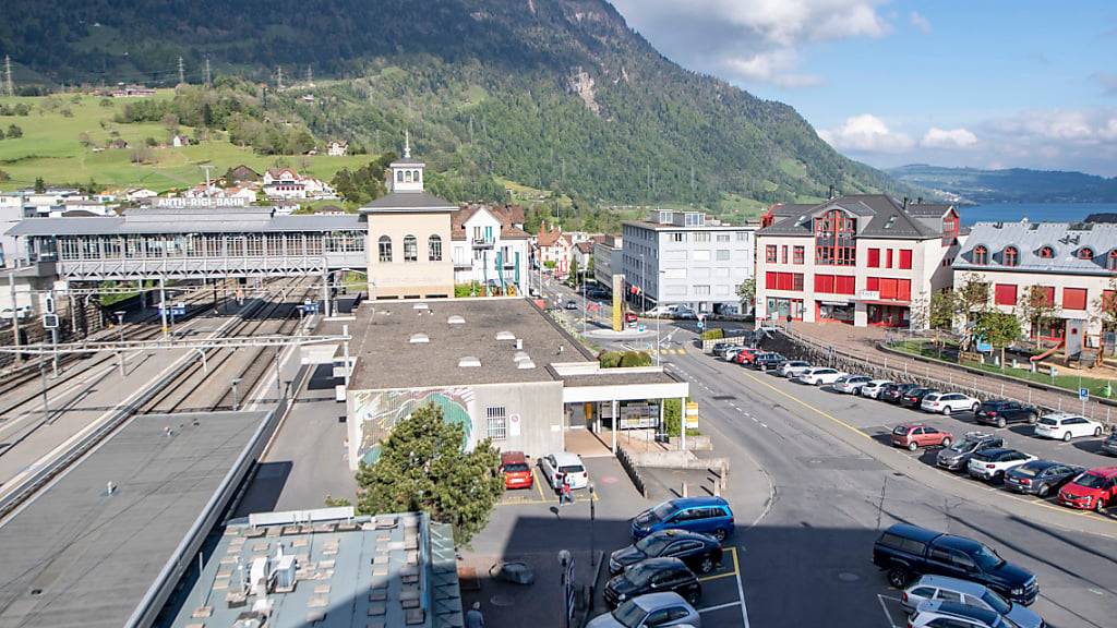Die Entwicklung rund um den Neat-Bahnhof Arth-Goldau beschäftigt die Gemeinde schon seit Jahren. (Archivbild)