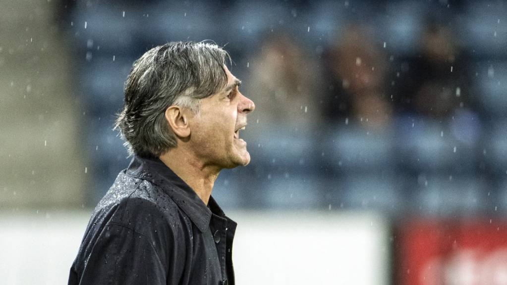 Maurizio Jacobacci feierte im Luzerner Regen einen gelungenen Einstand als Trainer von Lugano
