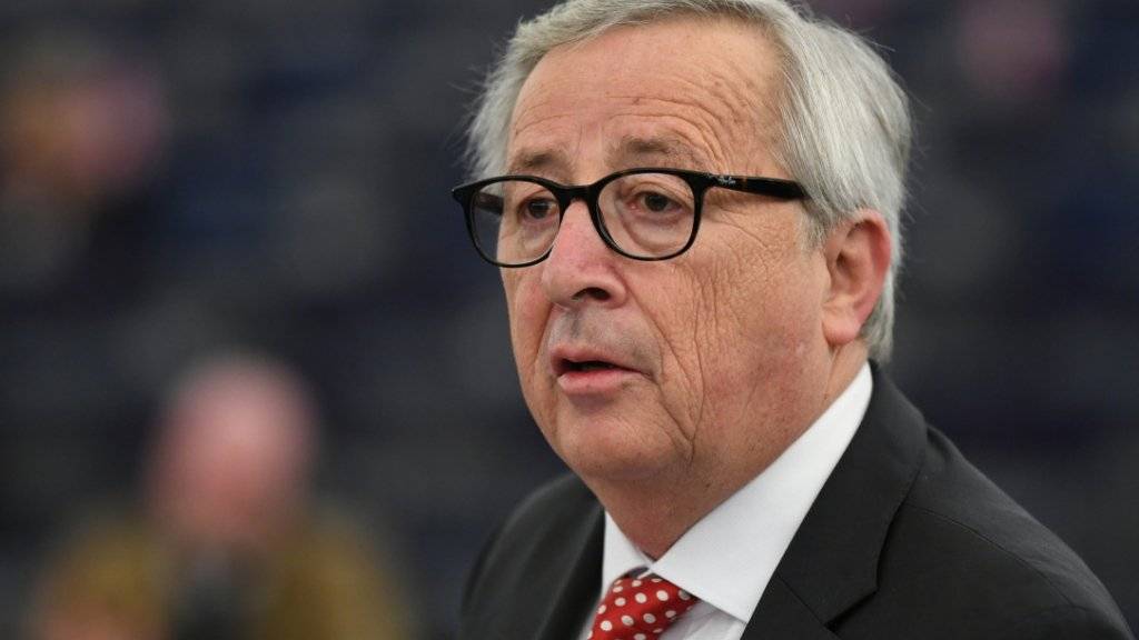 EU-Kommissionspräsident Jean-Claude Juncker will gegen Falschnachrichten während der Europawahl vorgehen. (Archivbild)
