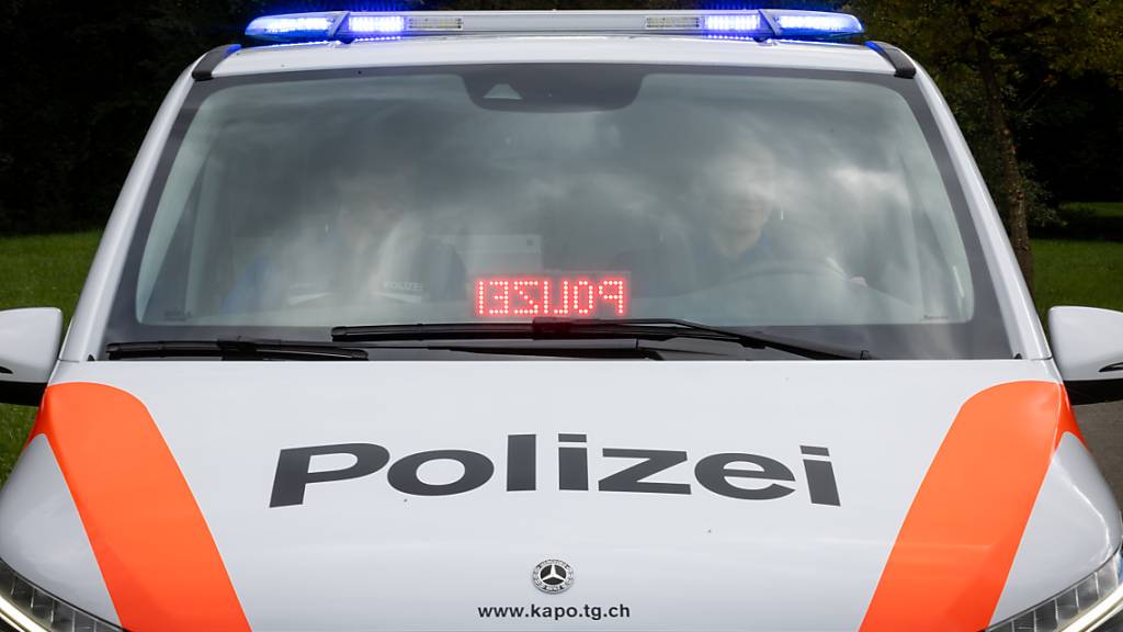 Die Kantonspolizei Thurgau stoppte bei Amriswil einen Raser. (Symbolbild)