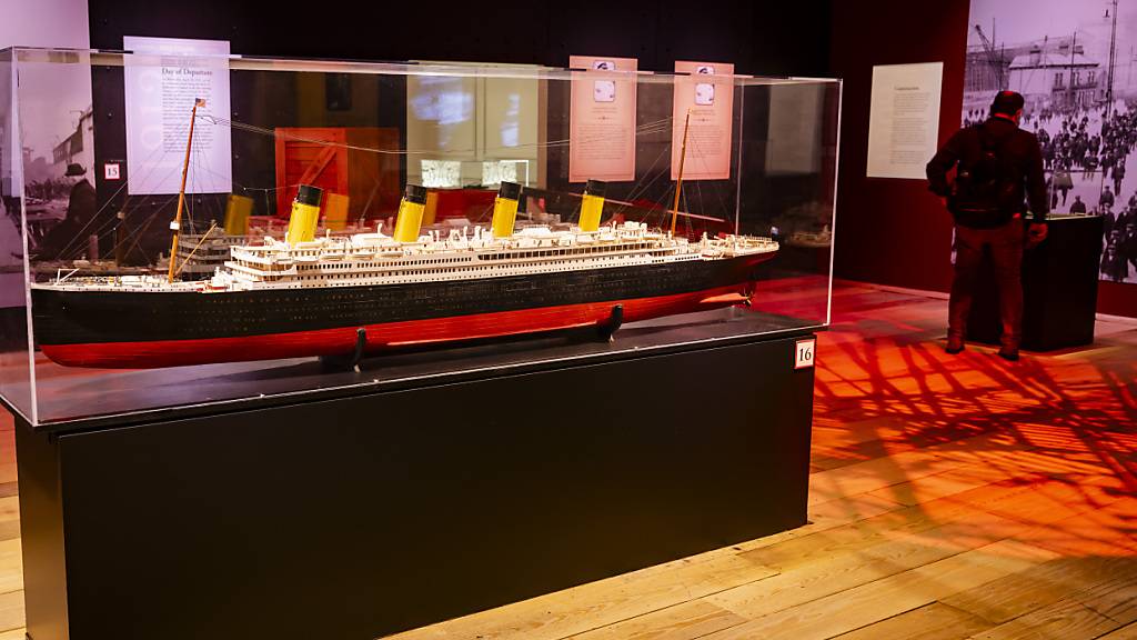 Auf Zeitreise in einer Ausstellung über die Titanic