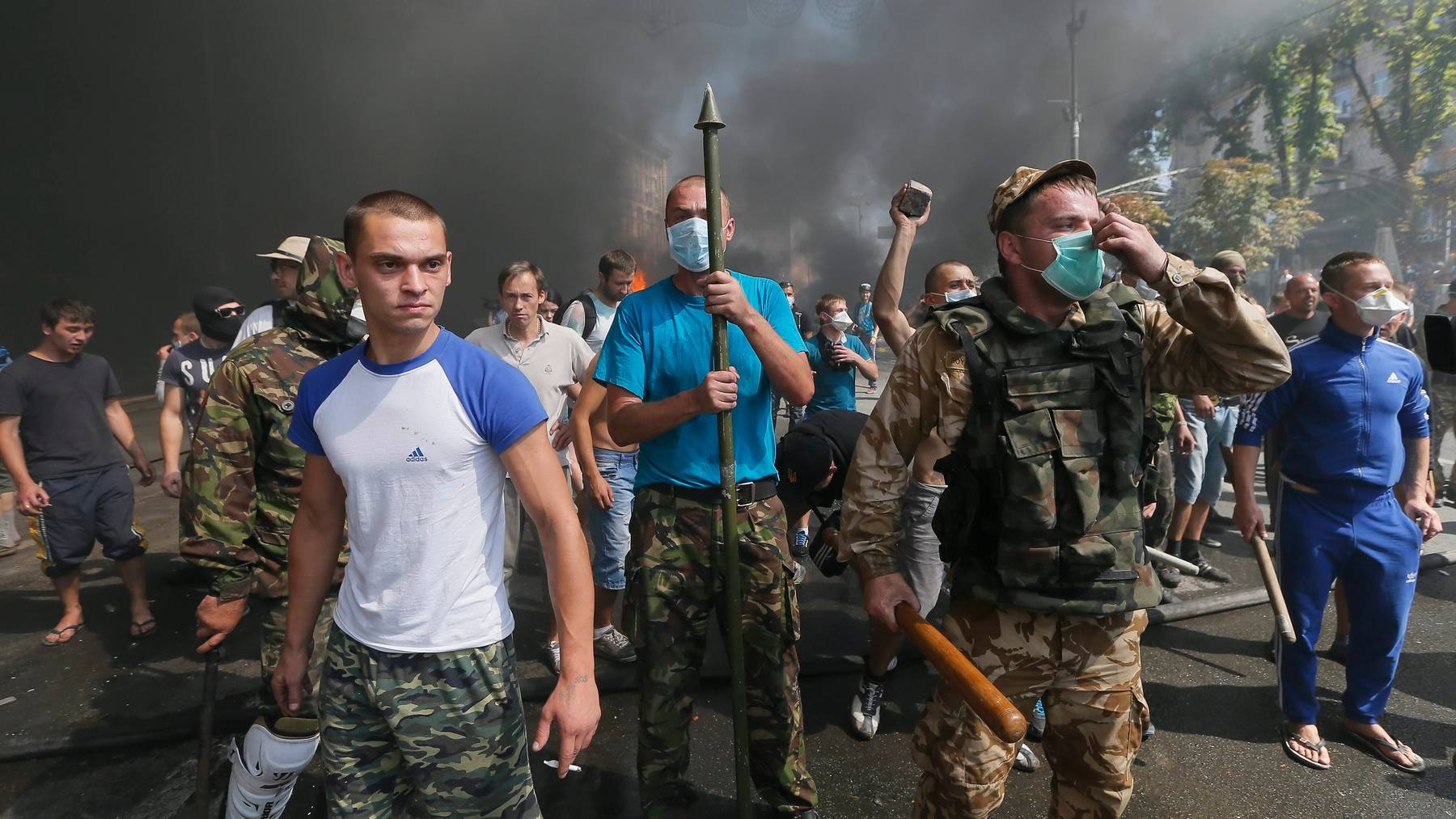 Strassenproteste erzwangen in der Ukraine 2014 einen Regierungswechsel, worauf die Schweiz Konten pro-russischer Ukrainer sperrte. Das Bundesgericht hat diese Praxis nun in einem Einzelfall bestätigt.