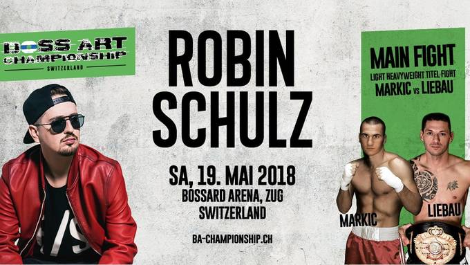 Boss Art Championship 2018 mit Robin Schulz