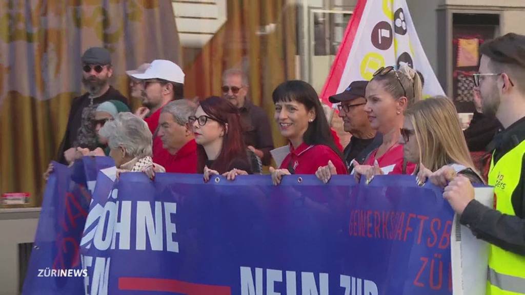 15'000 am offiziellen 1.-Mai-Umzug in Zürich