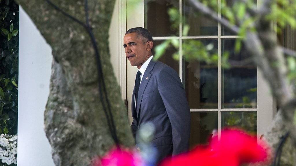 Obama verlässt das Weisse Haus für eine Reise zu einem Parteikongress in Florida: Am Freitag verkürzte der US-Präsident zudem die Haftstrafen von 42 Häftlingen.