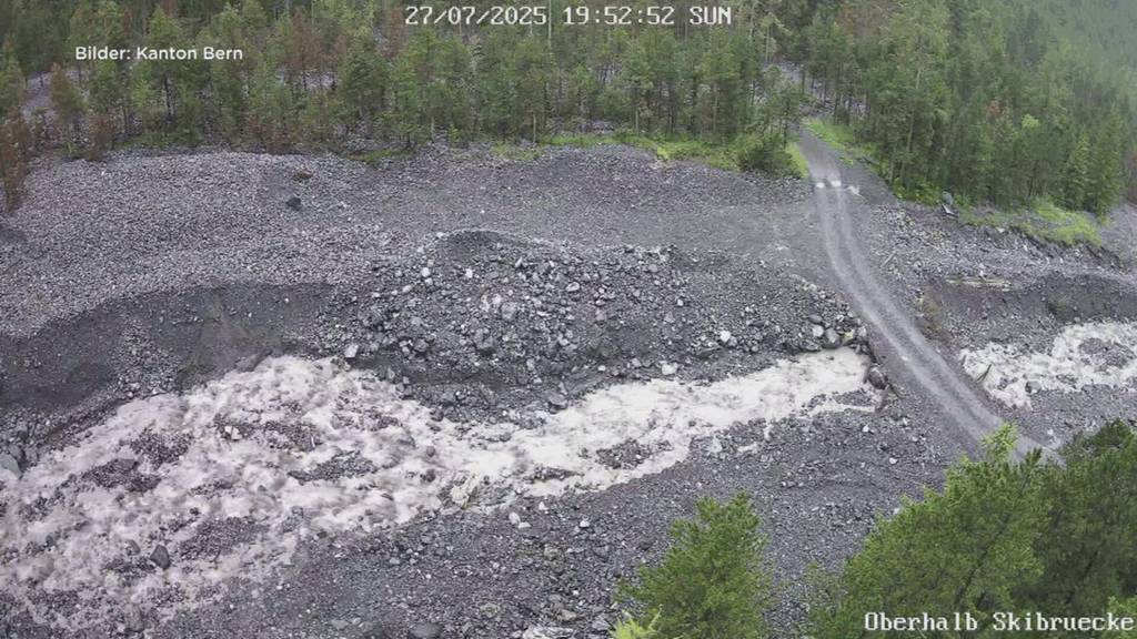 Wie besorgt ist Kandersteg um den Spitzen Stein?
