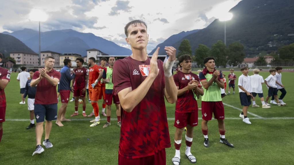 Müssen sich die Spieler der AC Bellinzona bald auch von der Challenge League verabschieden?