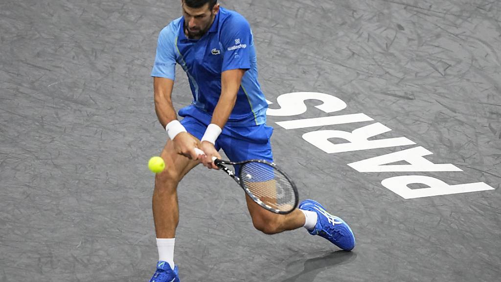Novak Djokovic strebt seinen siebten Turniersieg in Paris-Bercy an. Im Final trifft er auf den Bulgaren Grigor Dimitrov