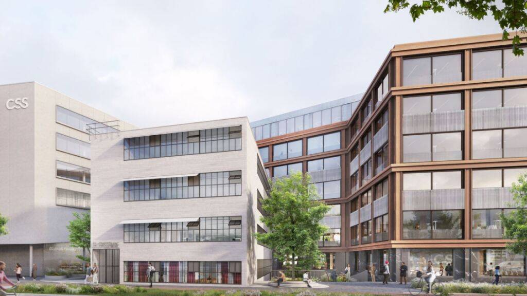 Diener und Diener bauen in Luzern neues Gebäude der CS