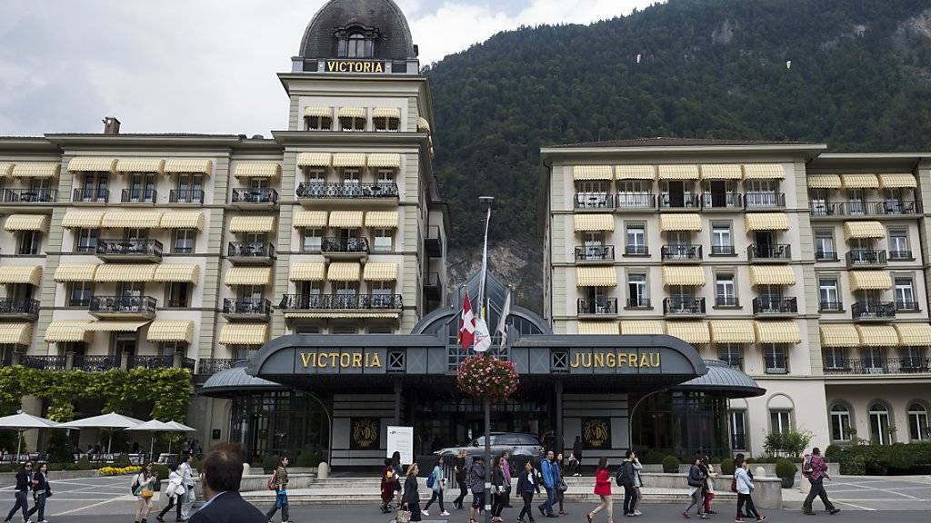Aevis Victoria besitzt unter anderem das Hotel Victoria-Jungfrau in Interlaken BE (Archivbild).
