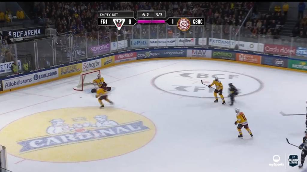 Fribourg-Gottéron - Genève-Servette 0:1