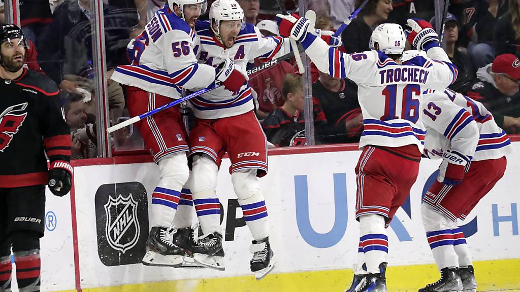 New York Rangers marschieren weiter