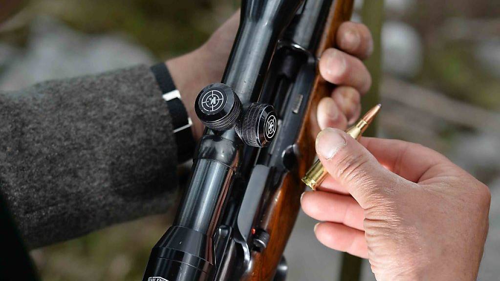Ein 78-jähriger Mann hat am Samstagabend in Bossonnens FR nach einem Streit mit Jugendlichen mit einem Jagdgewehr in den Boden geschossen. Verletzt wurde niemand. (Symbolbild)