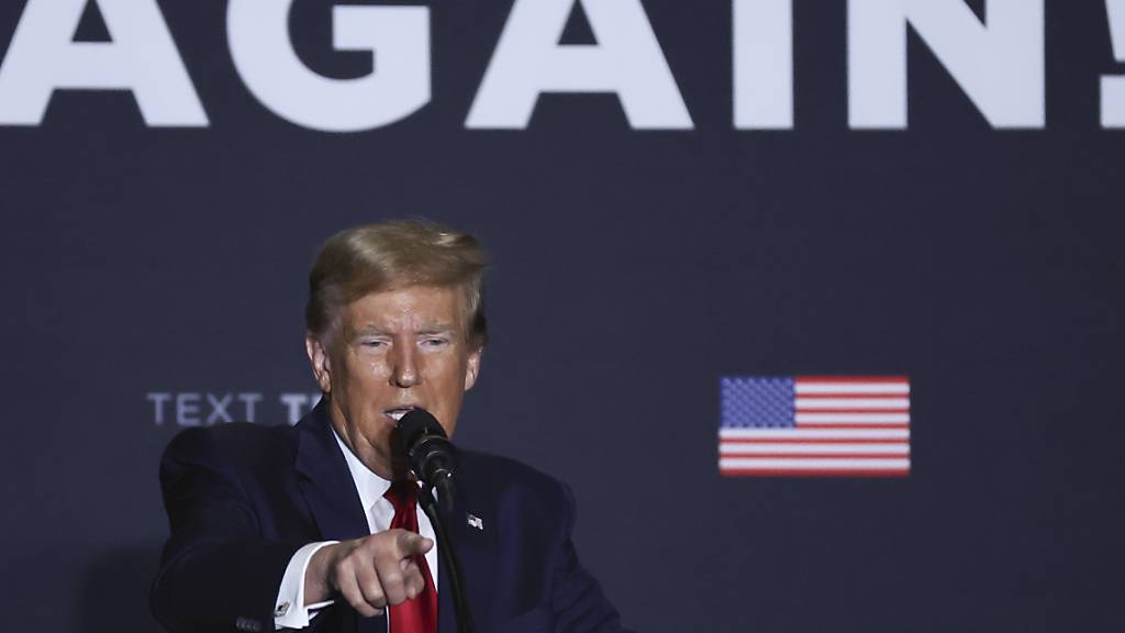 ARCHIV - Der ehemaliger US-Präsident und Präsidentschaftskandidat Donald Trump. Foto: David Yeazell/AP/dpa