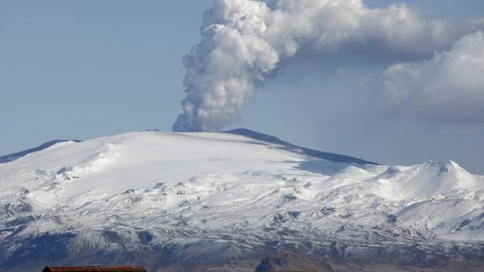 Vulkan Öræfajökull vor dem «Erwachen»