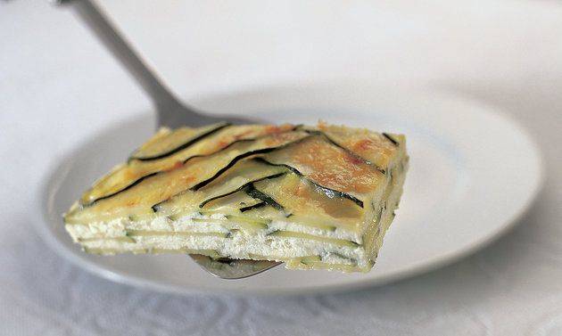 Vegetarische Lasagne mit Zucchetti (Bild: Swissmilk)