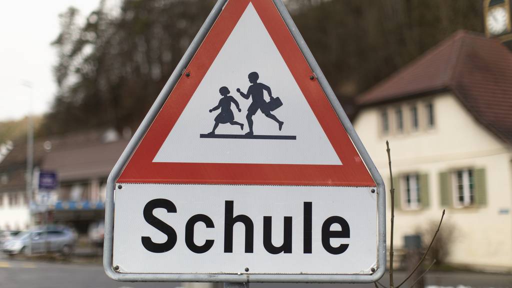 Strassenschild Schulweg Kinder