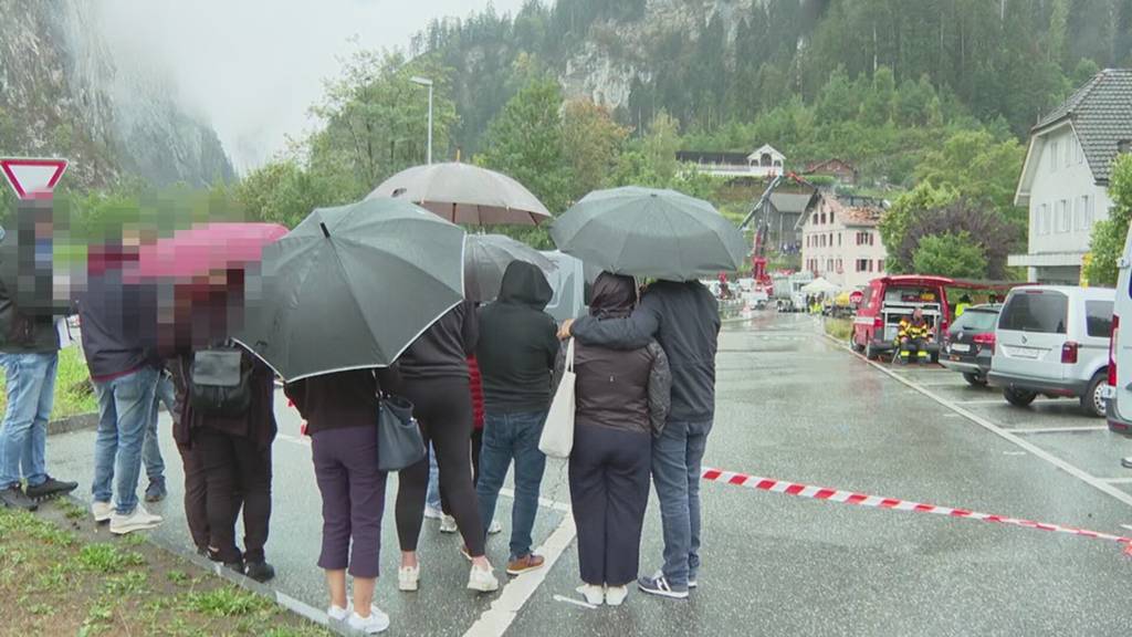 Grossbrand in Thusis GR: Acht Verletzte, fünf Vermisste