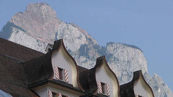 Das Regierungsgebäude in Schwyz