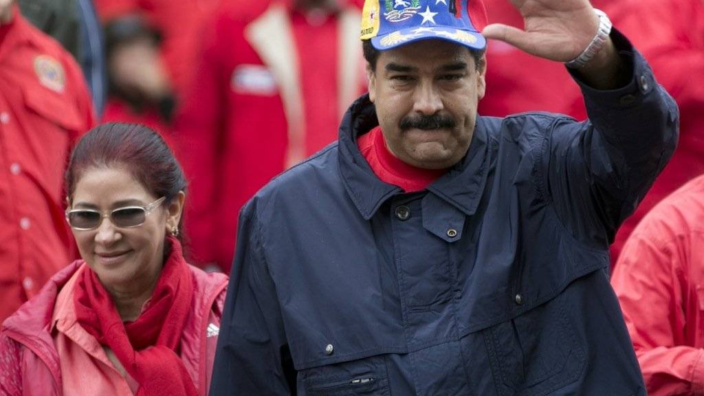 Notstand verlängert: Venezuelas Präsident Nicolas Maduro will Kürzung der Sozialprogramme durch die Opposition verhindern. (Archivbild)