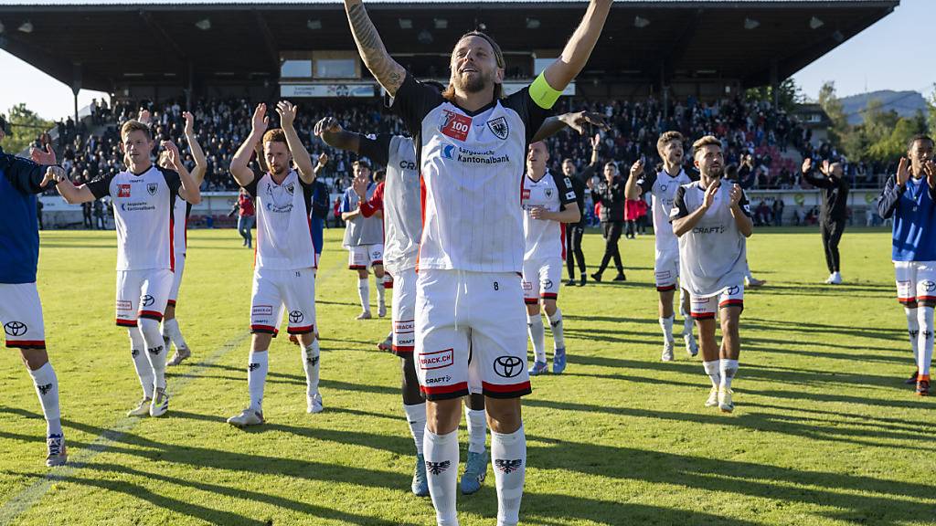 Der FC Aarau gewinnt in der 2. Runde des Schweizer Cups gegen den FC Luzern