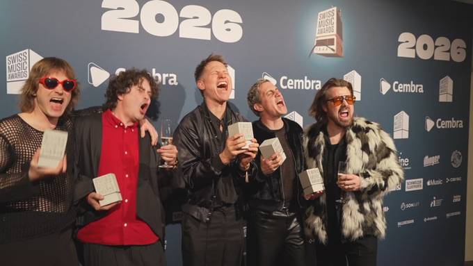 Die Band «Hecht» räumt an den Swiss Music Awards ab