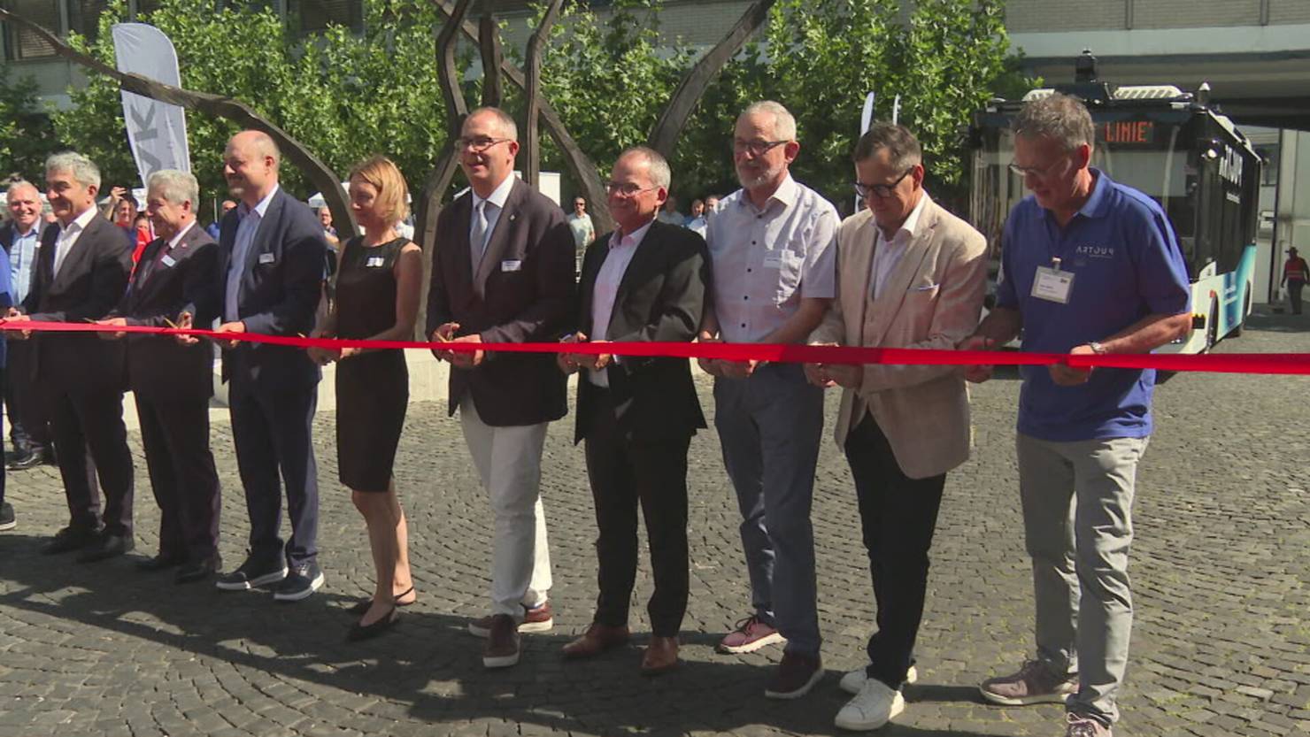 Zukunft auf Rädern: Arbon startet autonomen Linienbus | TVO Online