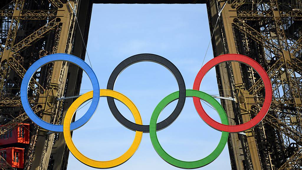 Die olympischen Ringe prangen derzeit nicht am Eiffelturm