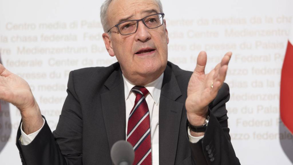 Der Bundesrat teile die Anliegen der Initiantinnen und Initianten weitgehend, sagte Bundespräsident Guy Parmelin in Bern vor den Medien.