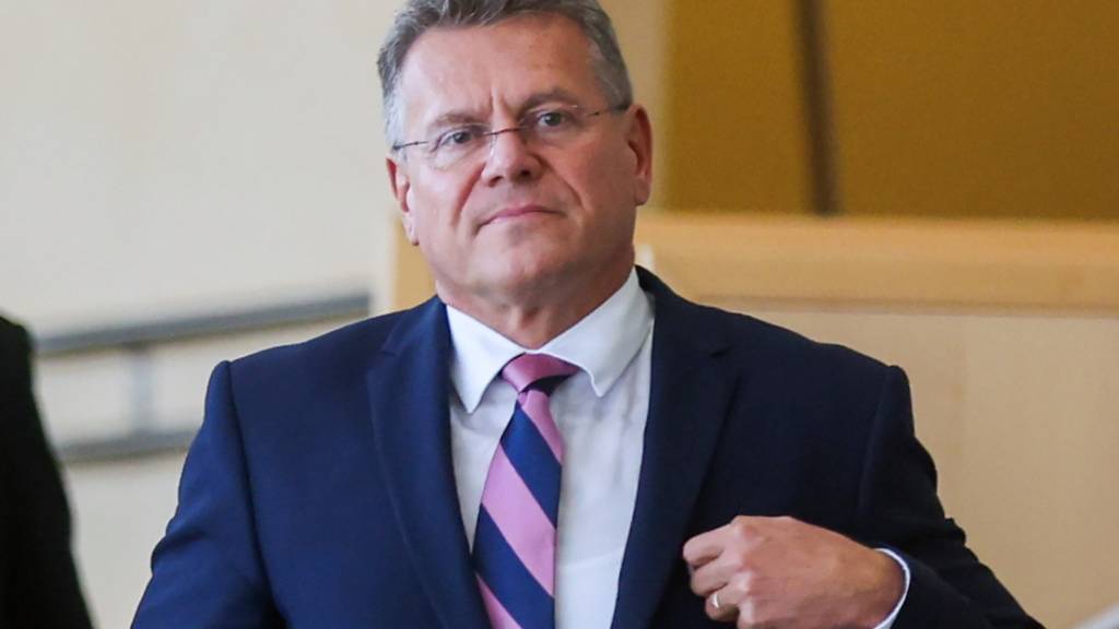 Vize-Kommissionspräsident Maros Sefcovic befasst sich seit drei Jahren intensiv mit dem Schweizer Dossier. (Archivbild)