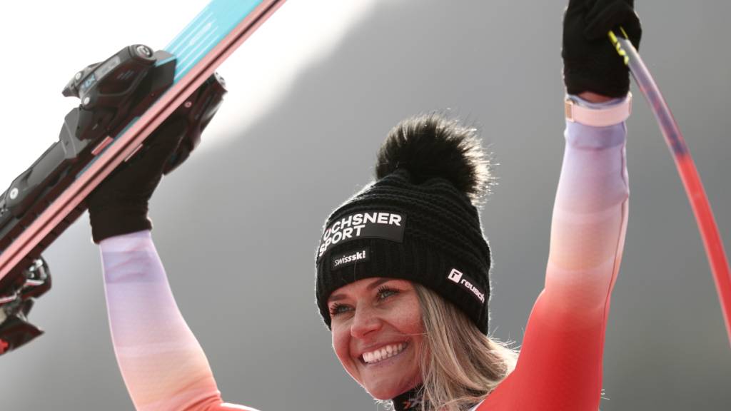 Corinne Suter jubelt auch auf nationaler Stufe (Archivaufnahme)