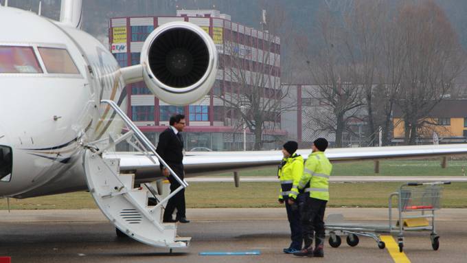 Jährlicher Höhenflug am Flugplatz