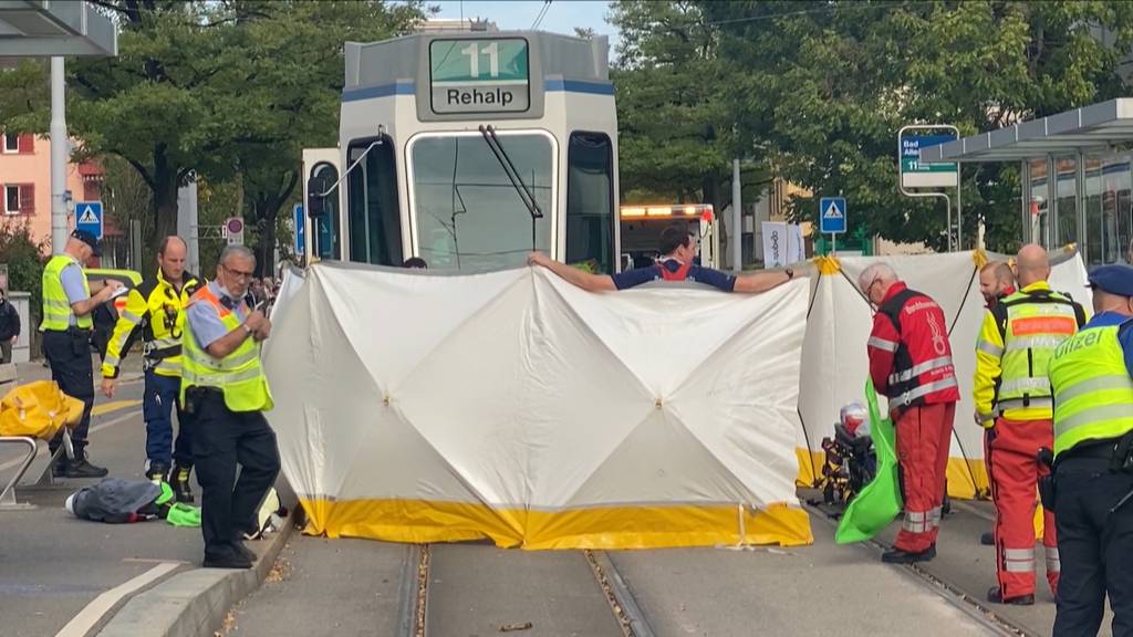 Zürich: Mann stirbt nach Kollision mit Tram im Kreis 6